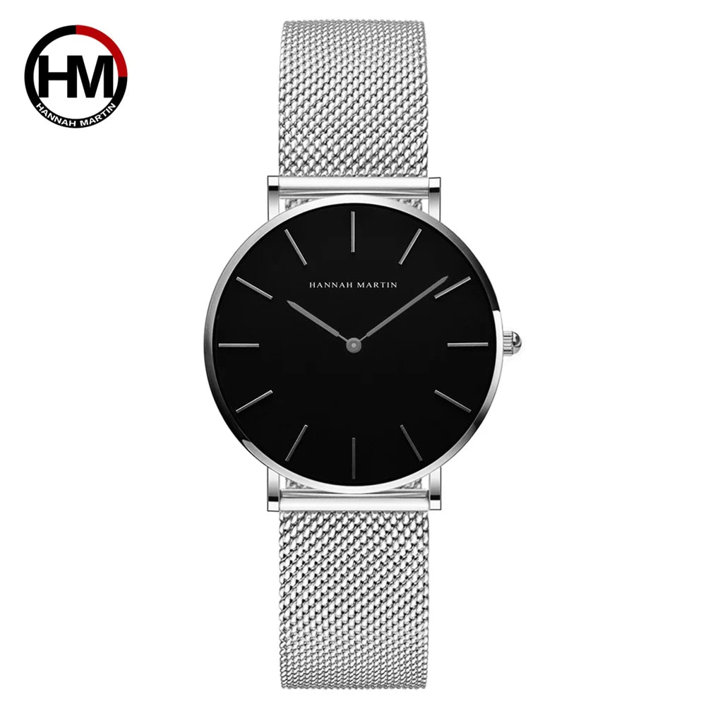 Sahara Desert Dial New Design 2021 Top Brand Luxury Japan Quartz Wristwatch Stainless Steel Rose Gold Waterproof Watch for Women SK Accessories