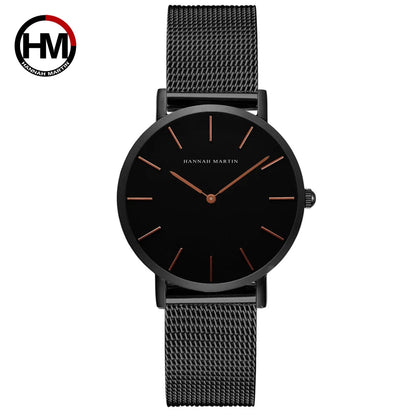 Sahara Desert Dial New Design 2021 Top Brand Luxury Japan Quartz Wristwatch Stainless Steel Rose Gold Waterproof Watch for Women SK Accessories