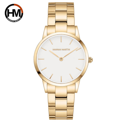 2021 New Watch Women Watches Set Top Brand Luxury Gold Waterproof Quartz Wrist watch ladies Clock Fashion Simple Women Relogio SK Accessories